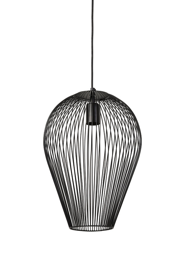 Hanglamp Abby - Zwart - Ã˜31cm