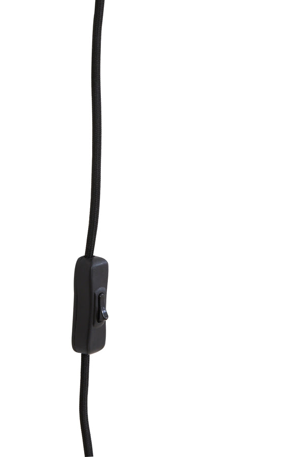 Wall lamp 24,5x12x75 cm GIRAFFE matt black