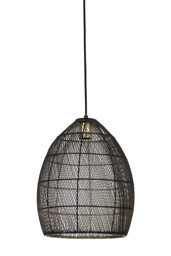 Hanglamp Meya – Zwart – Ø30cm