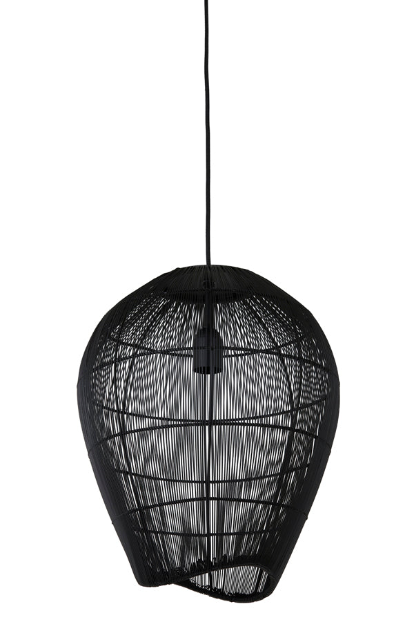 Hanglamp Yumi – Zwart – Ø34cm