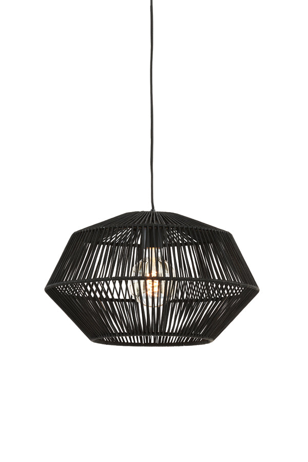 Hanglamp Deya – Zwart – Ø40cm