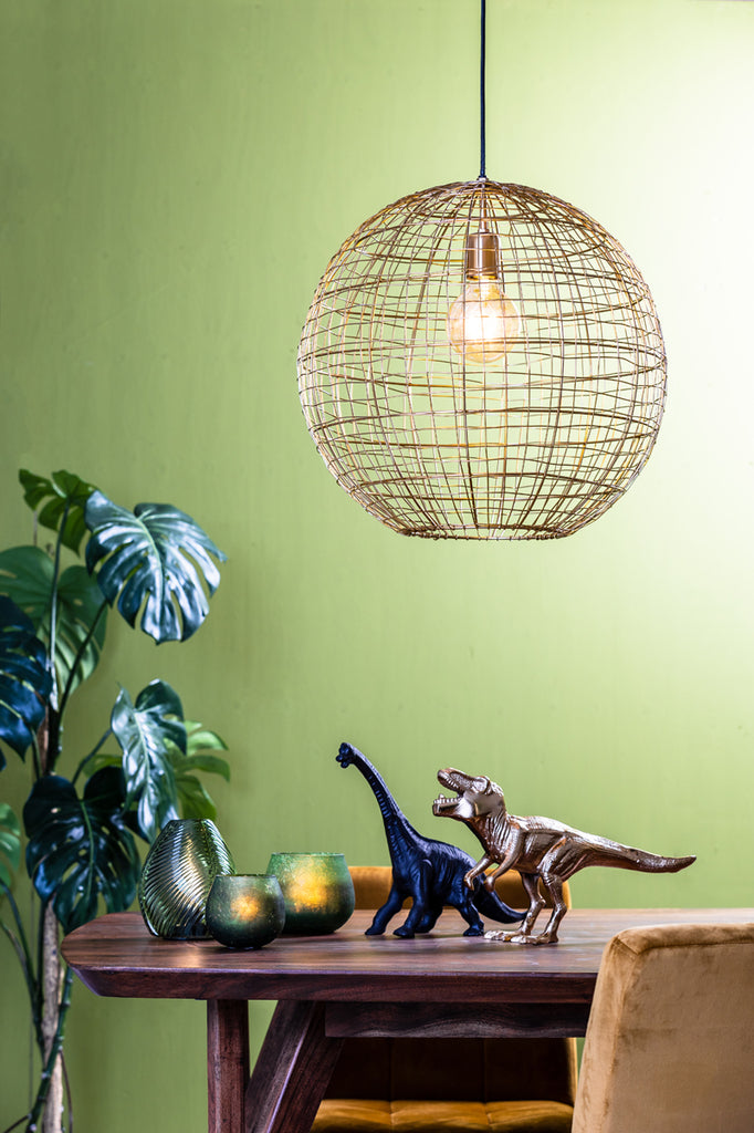 Hanglamp Mirana – Goud – Ø46cm