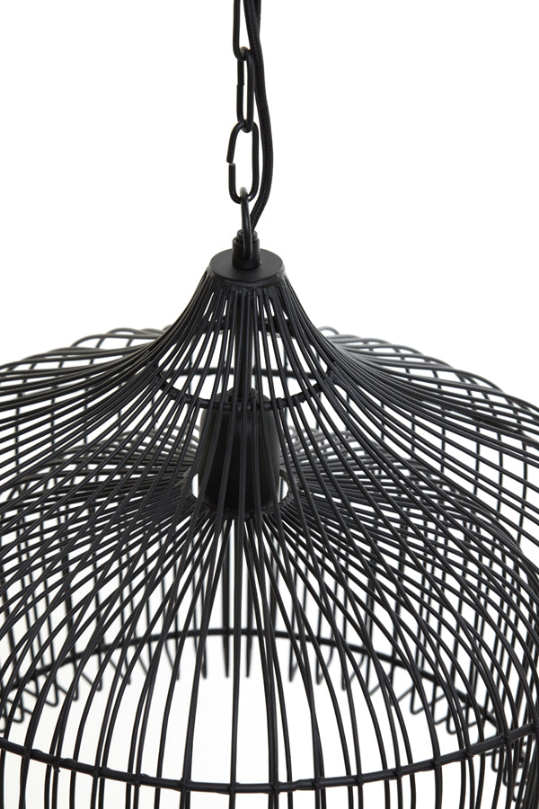 Hanglamp Kristel – Zwart – Ø58cm