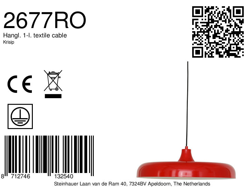 Hangl. 1-l. textile cable