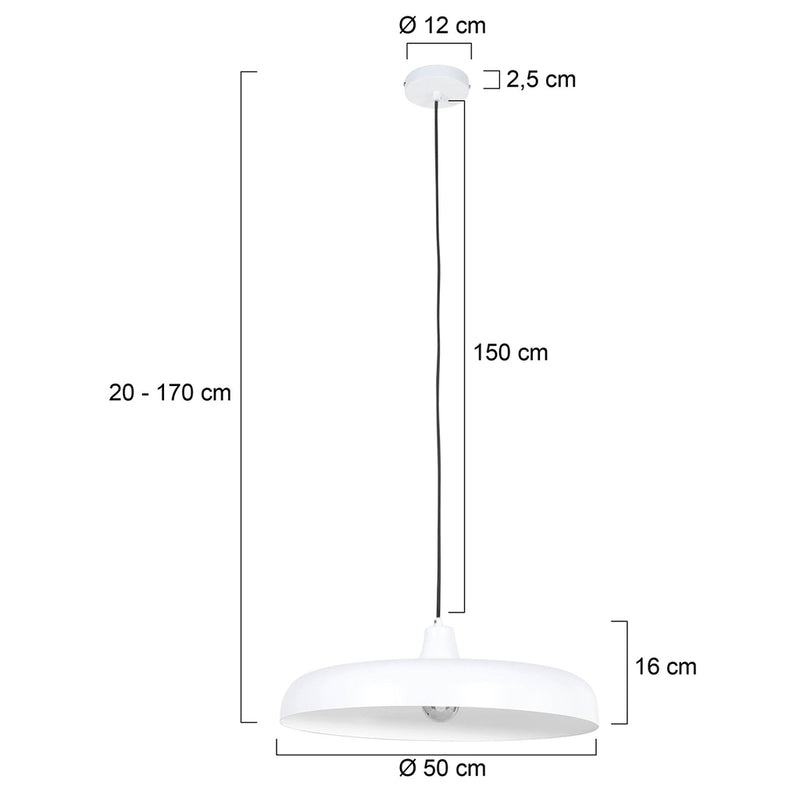 Hangl. 1-l. textile cable