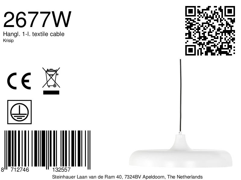 Hangl. 1-l. textile cable