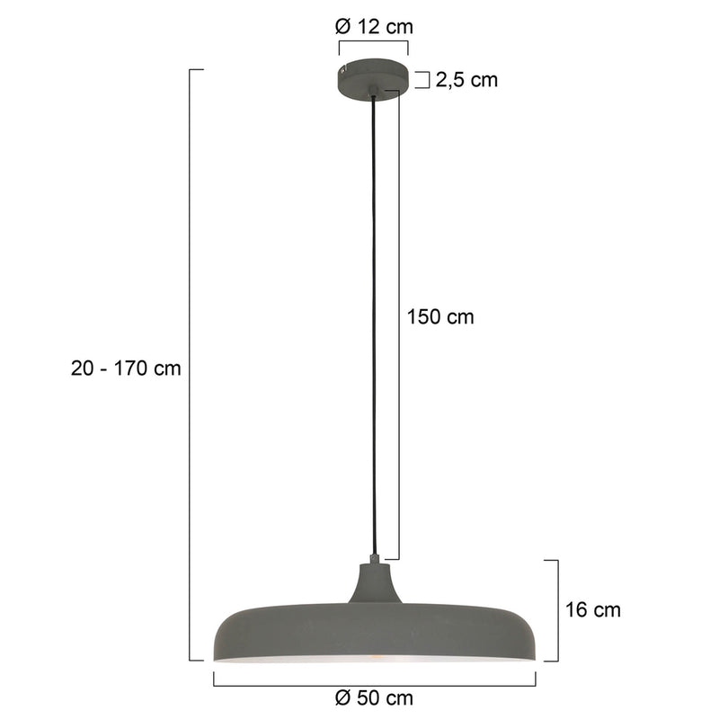 Hangl. 1-l. textile cable