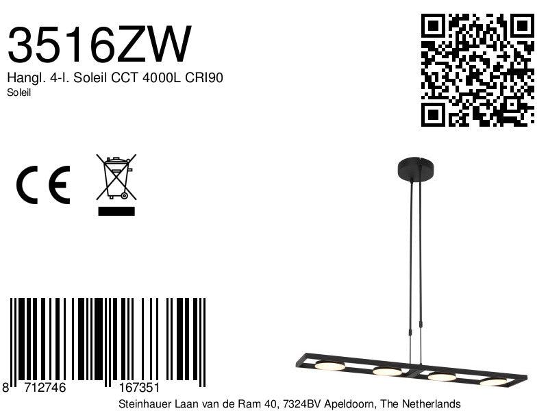 Hangl. 4-l. Soleil CCT 4000L CRI90