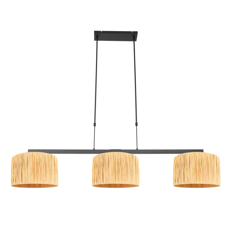 Hanglamp 3-lichts Stang 3744ZW Zwart