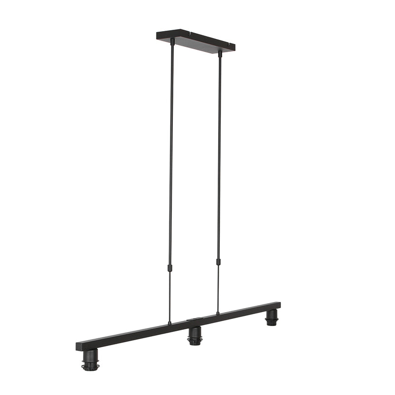 Hanglamp 3-lichts Stang 3744ZW Zwart