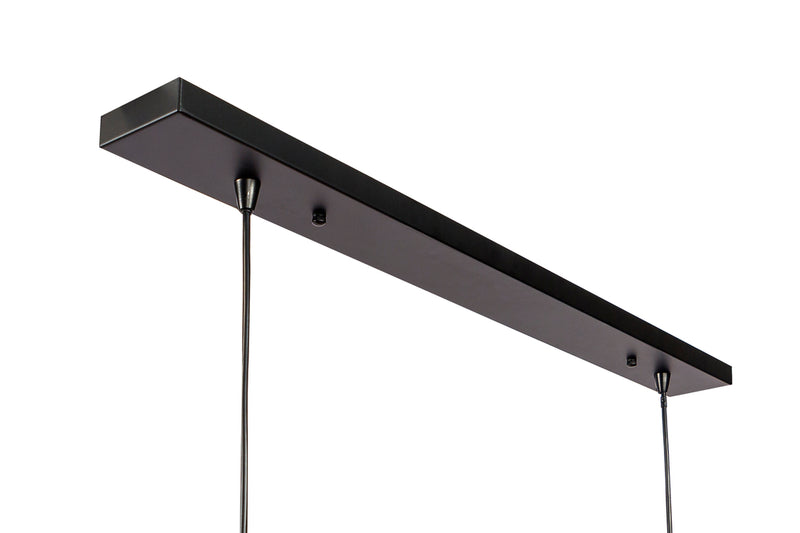 Hanglamp Sven - Zwart staal - 5 Lampen