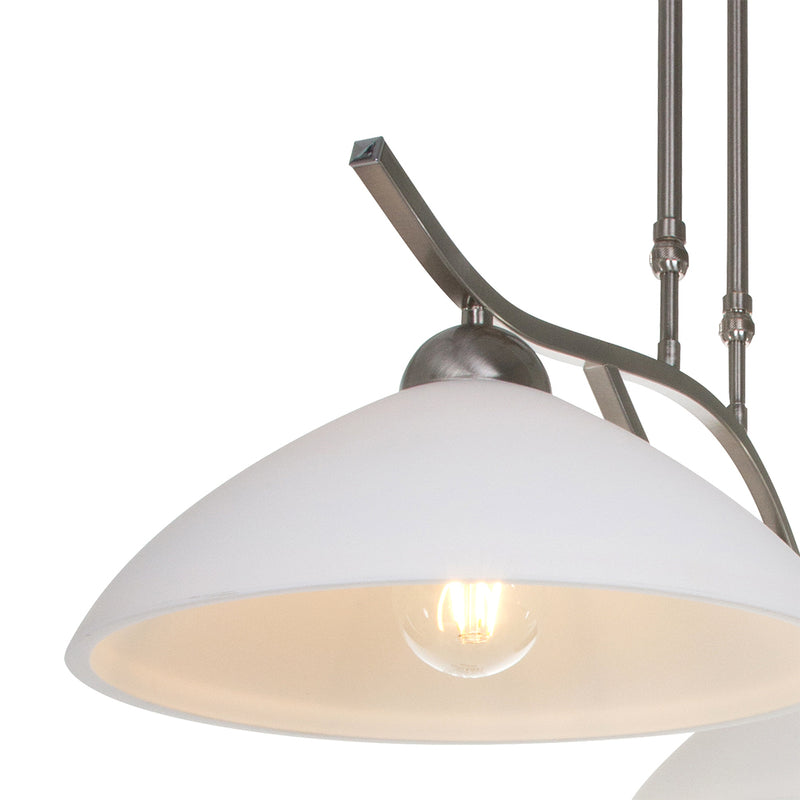 Hanglamp Capri 6836ST Staal