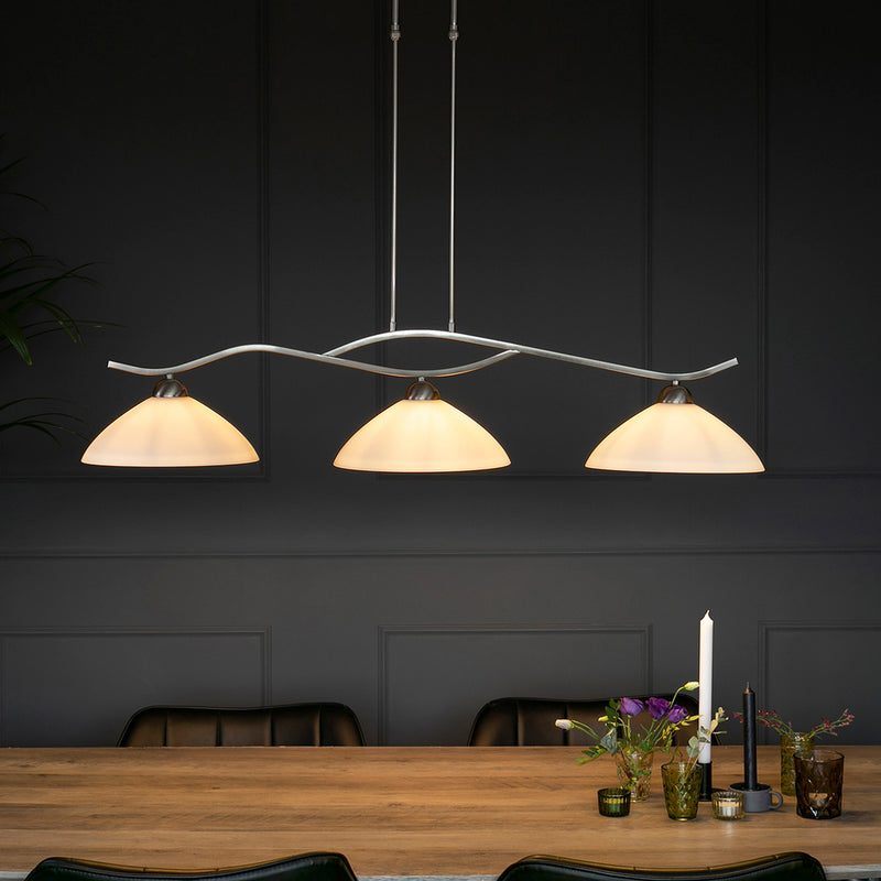 Hanglamp Capri 6837ST Staal