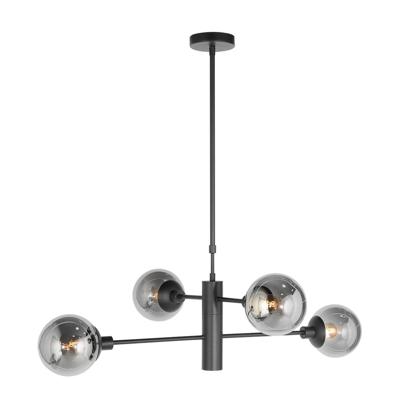 Hanglamp Constellation 3804ZW Zwart met onderlicht