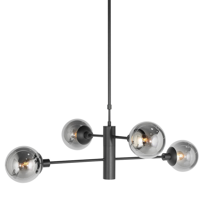 Hanglamp Constellation 3804ZW Zwart met onderlicht