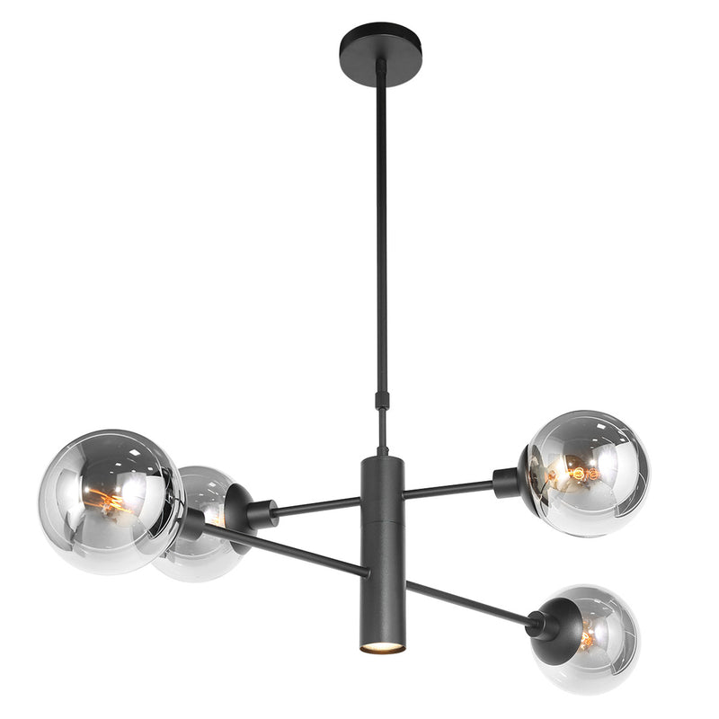 Hanglamp Constellation 3804ZW Zwart met onderlicht