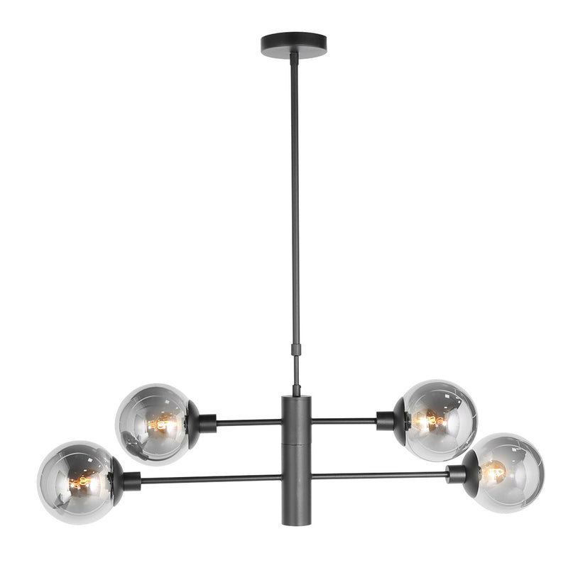 Hanglamp Constellation 3804ZW Zwart met onderlicht