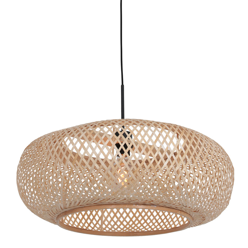 Hanglamp Maze 3602ZW+K2000HS Zwart-Bruin