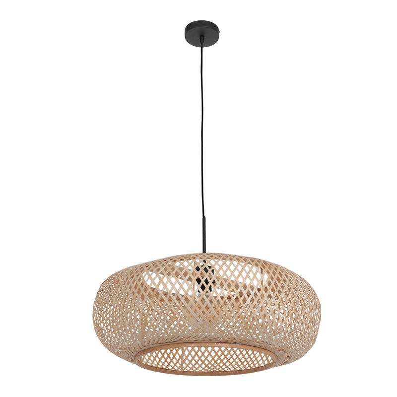 Hanglamp Maze 3602ZW+K2000HS Zwart-Bruin