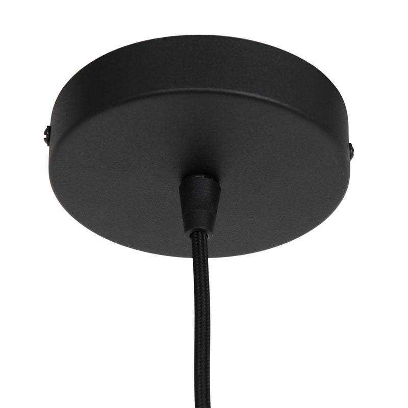 Hanglamp Maze 3602ZW+K2000HS Zwart-Bruin