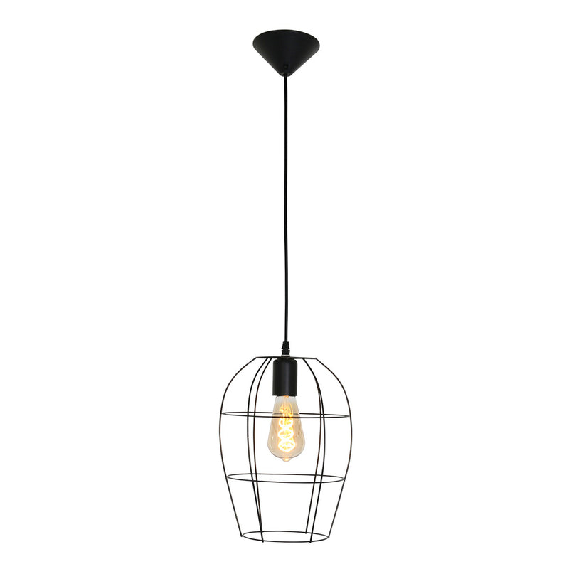 Hanglamp Mexlite Minimalics 2705ZW Zwart