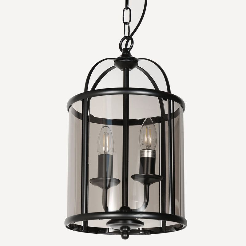 Hanglamp Pimpernel 5971ZW Zwart Ø23 cm klassieke lantaarn