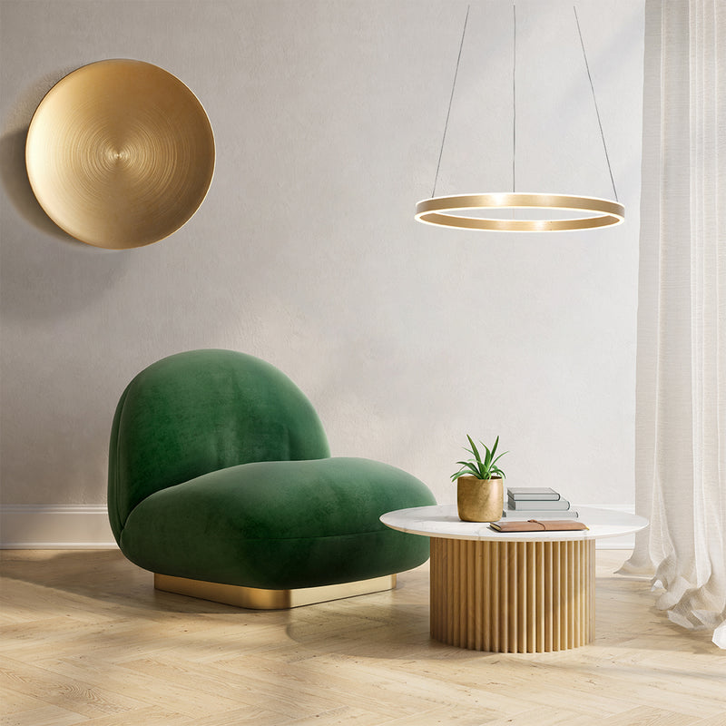 Hanglamp Ringlux 3502GO Goud