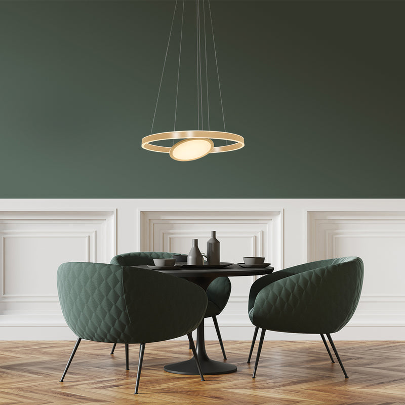 Hanglamp Ringlux 3514GO Goud