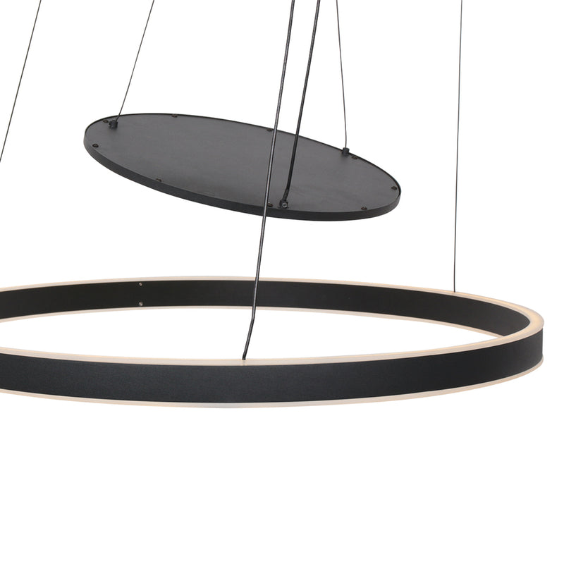 Hanglamp Ringlux 3514ZW Zwart