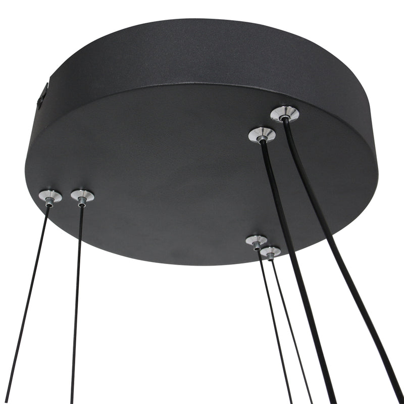 Hanglamp Ringlux 3514ZW Zwart