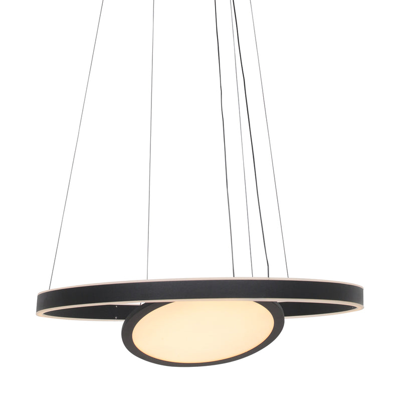 Hanglamp Ringlux 3514ZW Zwart