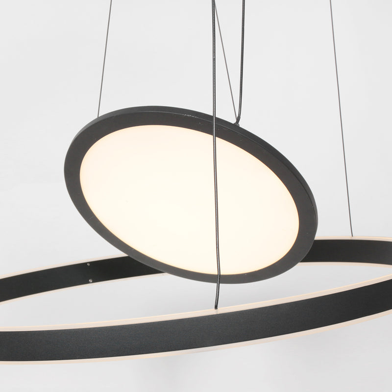 Hanglamp Ringlux 3514ZW Zwart