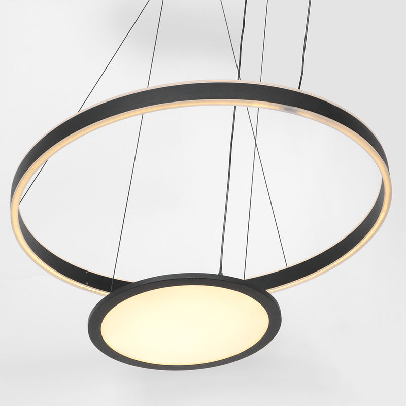 Hanglamp Ringlux 3514ZW Zwart