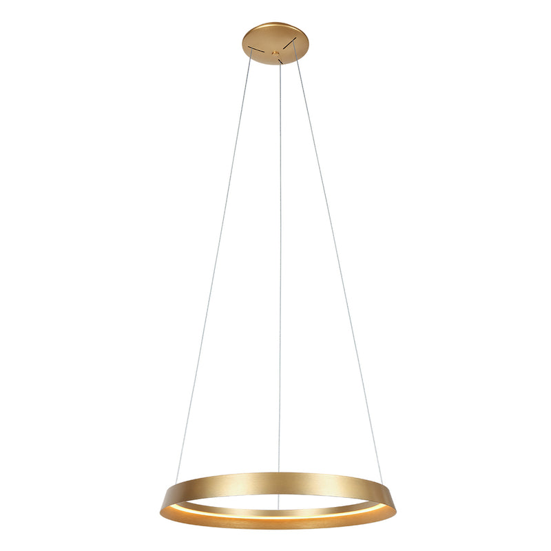 Hanglamp Ringlux 3692GO Goud Ø60 4000 Lumen