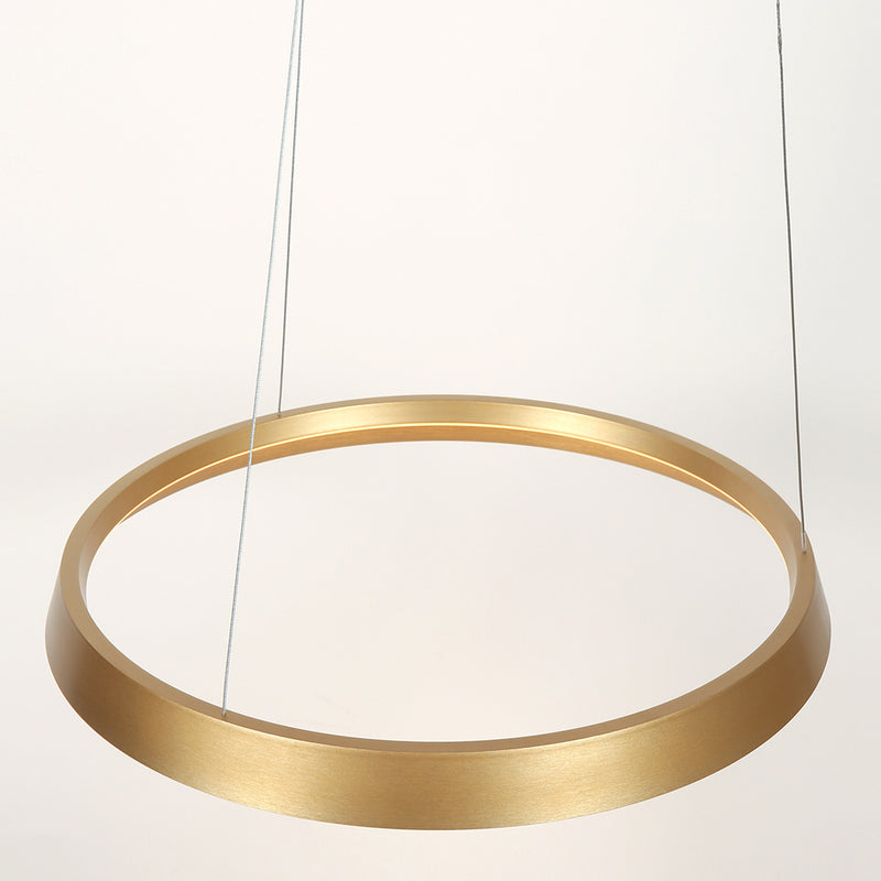 Hanglamp Ringlux 3692GO Goud Ø60 4000 Lumen