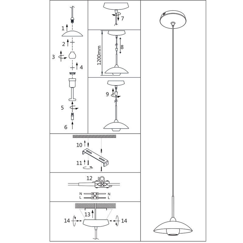 Hanglamp Sovereign Classic 2740BR Brons