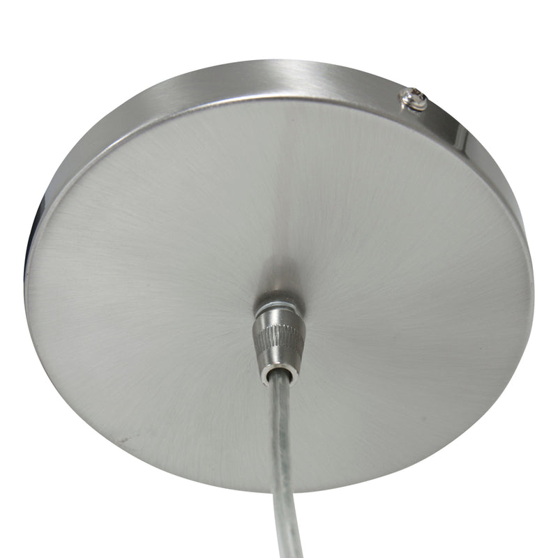 Hanglamp Sparkled Light 3602ST+K1001QS Staal-Wit Linnen