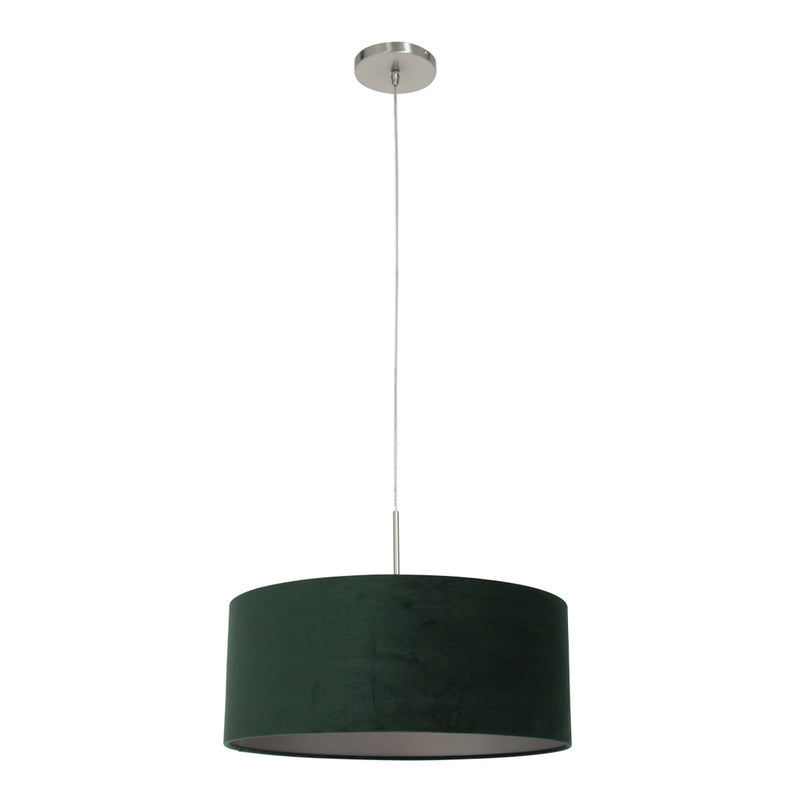 Hanglamp Sparkled Light 3602ST+K1066VS Staal-Fluweel Groen