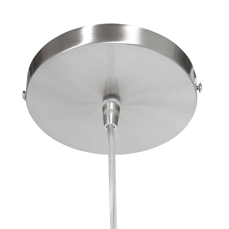 Hanglamp Sparkled Light 3602ST+K11130S Staal-Grijs Kunststof