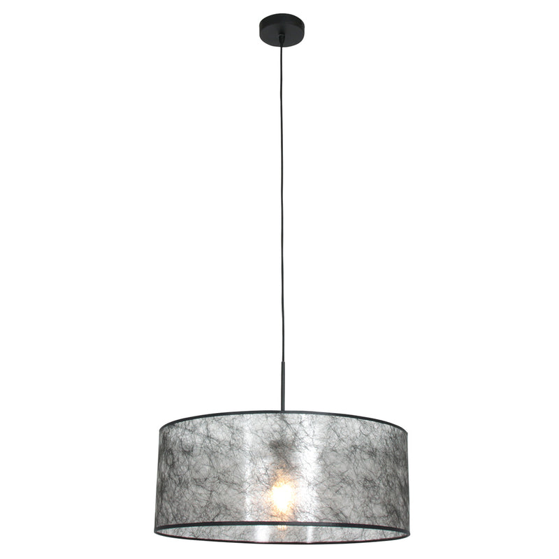 Hanglamp Sparkled Light 3602ZW+K1066NS Zwart-Sizoflor Zilver