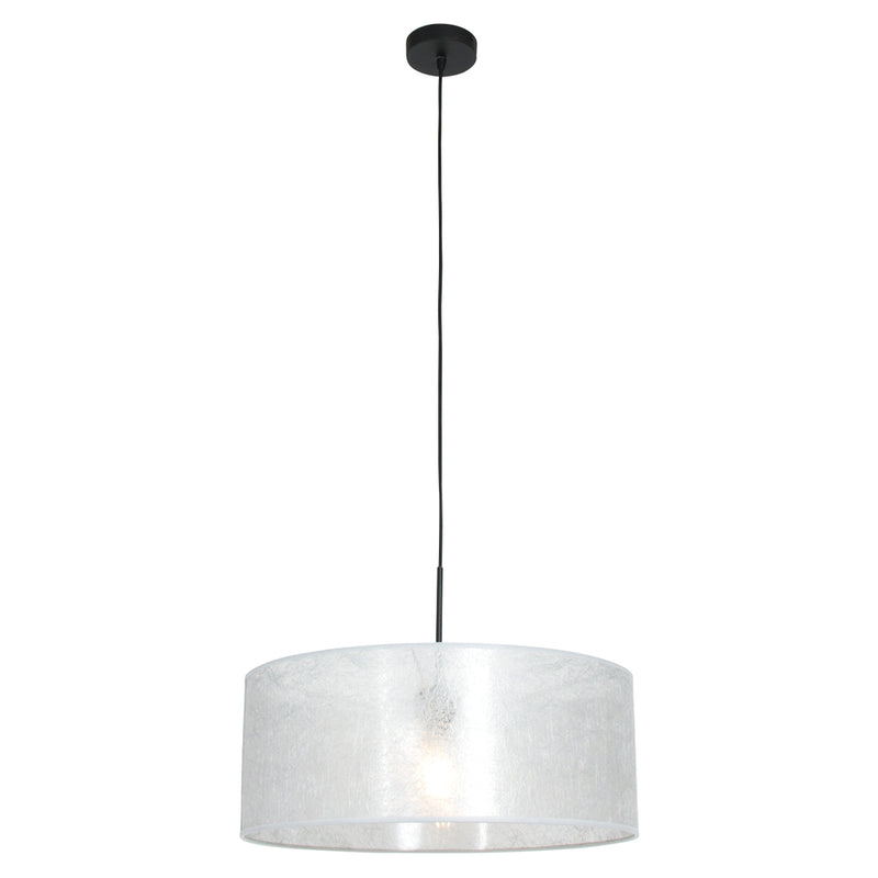 Hanglamp Sparkled Light 3602ZW+K1066PS Zwart-Sizoflor Zilver