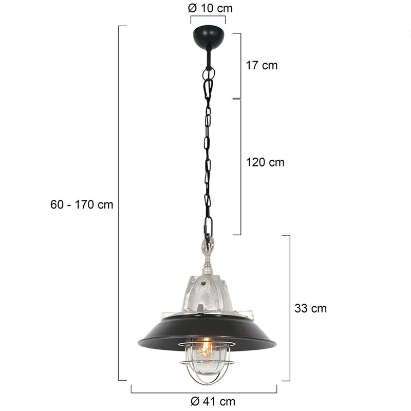 Hanglamp Tuk 7785ST Staal