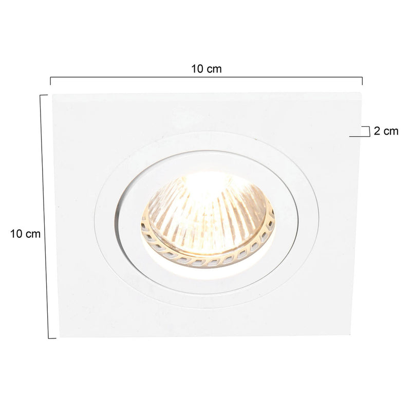 Inbouwspot Pélite spot 7305W Wit