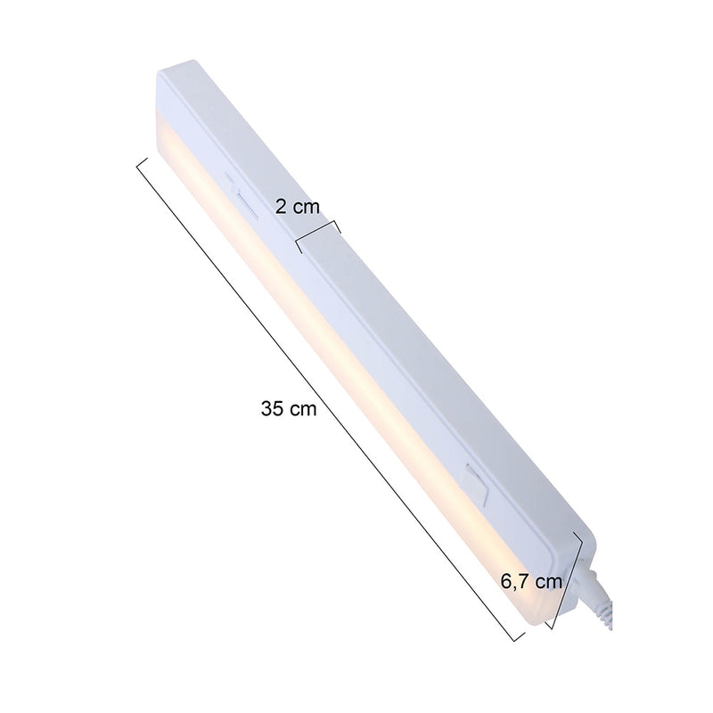 Keukenkastlamp Ceiling and wall 7922W Wit