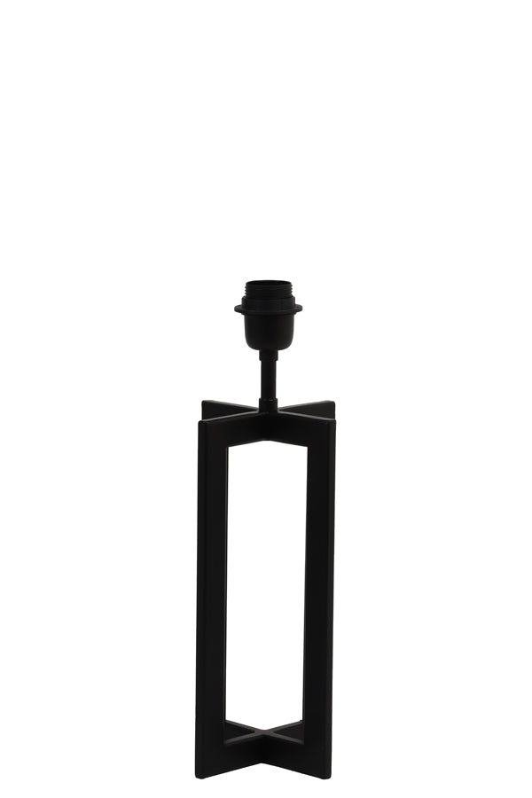 Lamp base 15x15x35 cm MACE matt black