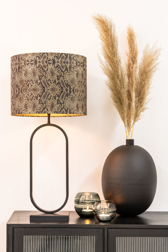 Lamp base 20x13x55 cm JAMIRI matt black