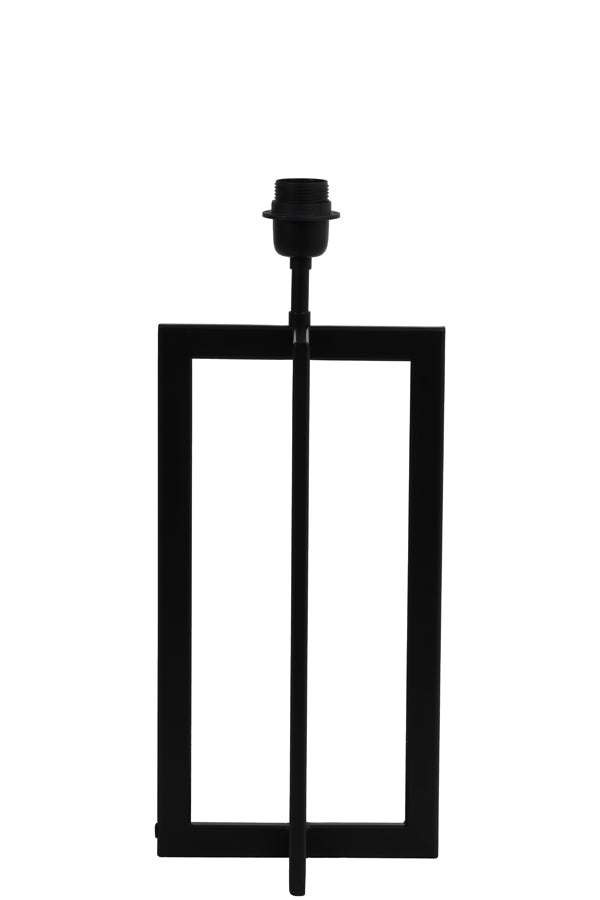 Lamp base 21x21x46 cm MACE matt black