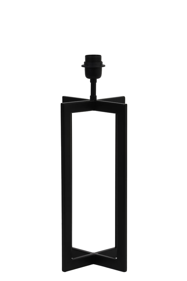 Lamp base 21x21x46 cm MACE matt black