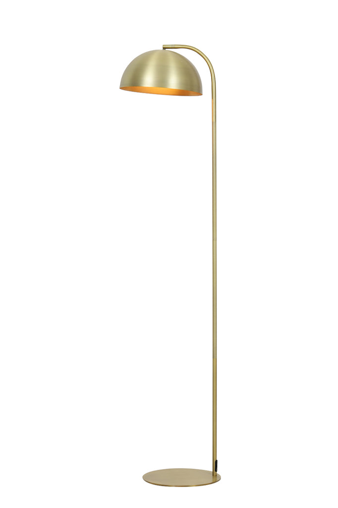 Vloerlamp Mette - Antiek brons - 37x30x155 cm