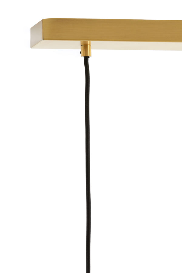 Hanglamp Moroc – Goud – 104x30x34cm -3 Lampen